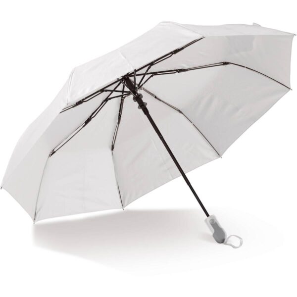 Opvouwbare 21â€ paraplu auto open (alleen wit)